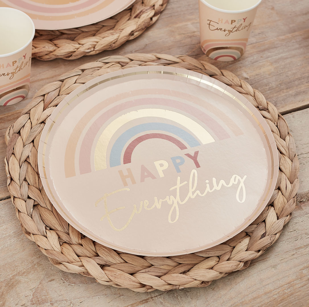 Bordjes Happy Everything (8st) Ginger Ray