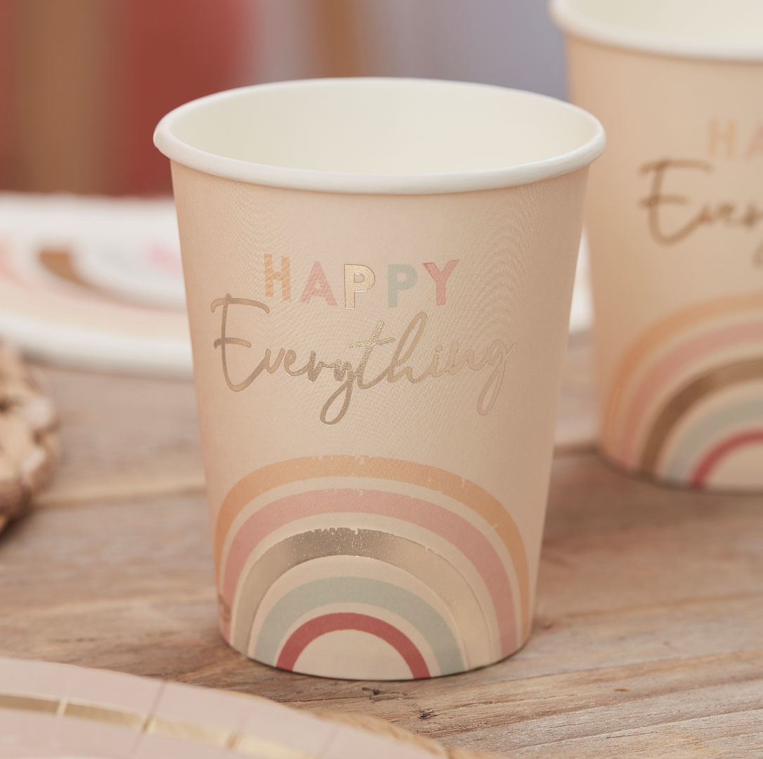 Bekertjes Happy Everything (8st) Ginger Ray