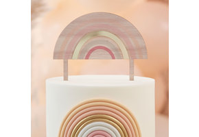 Taarttopper Regenboog Happy Everything Ginger Ray