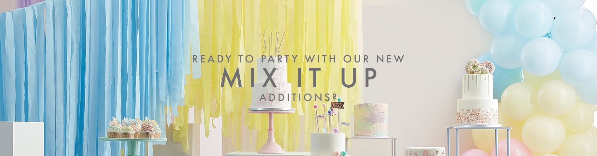 Mix It Up pastel Ginger Ray