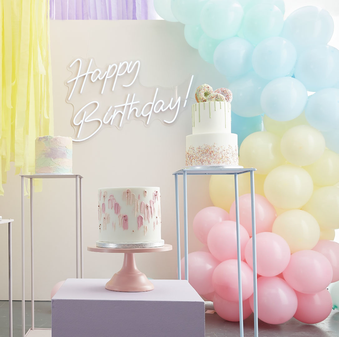 Ballonnenboog Pastel Mix It Up (75st) Ginger Ray