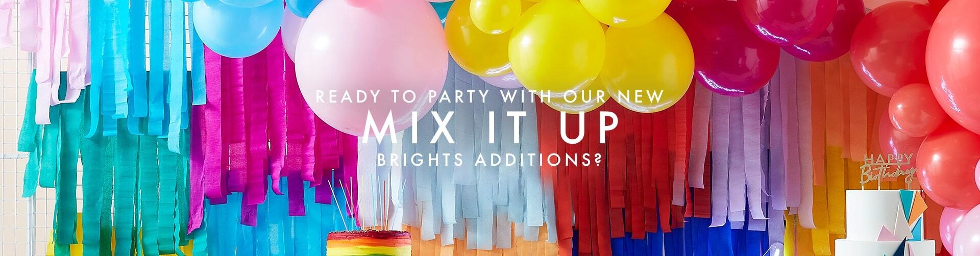 Mix It Up Brights Ginger Ray