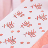 Tafel confetti Hello 18 Ginger Ray