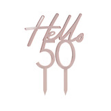 Taarttopper Hello 50 Ginger Ray