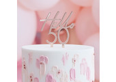 Taarttopper Hello 50 Ginger Ray