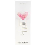 Taarttopper Roze ballonnen Meri Meri