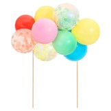 Taarttopper regenboog ballonnen Meri Meri