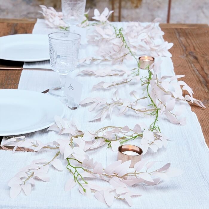 Decoratieslinger Pink Ruscus A Touch of Pampas Ginger Ray