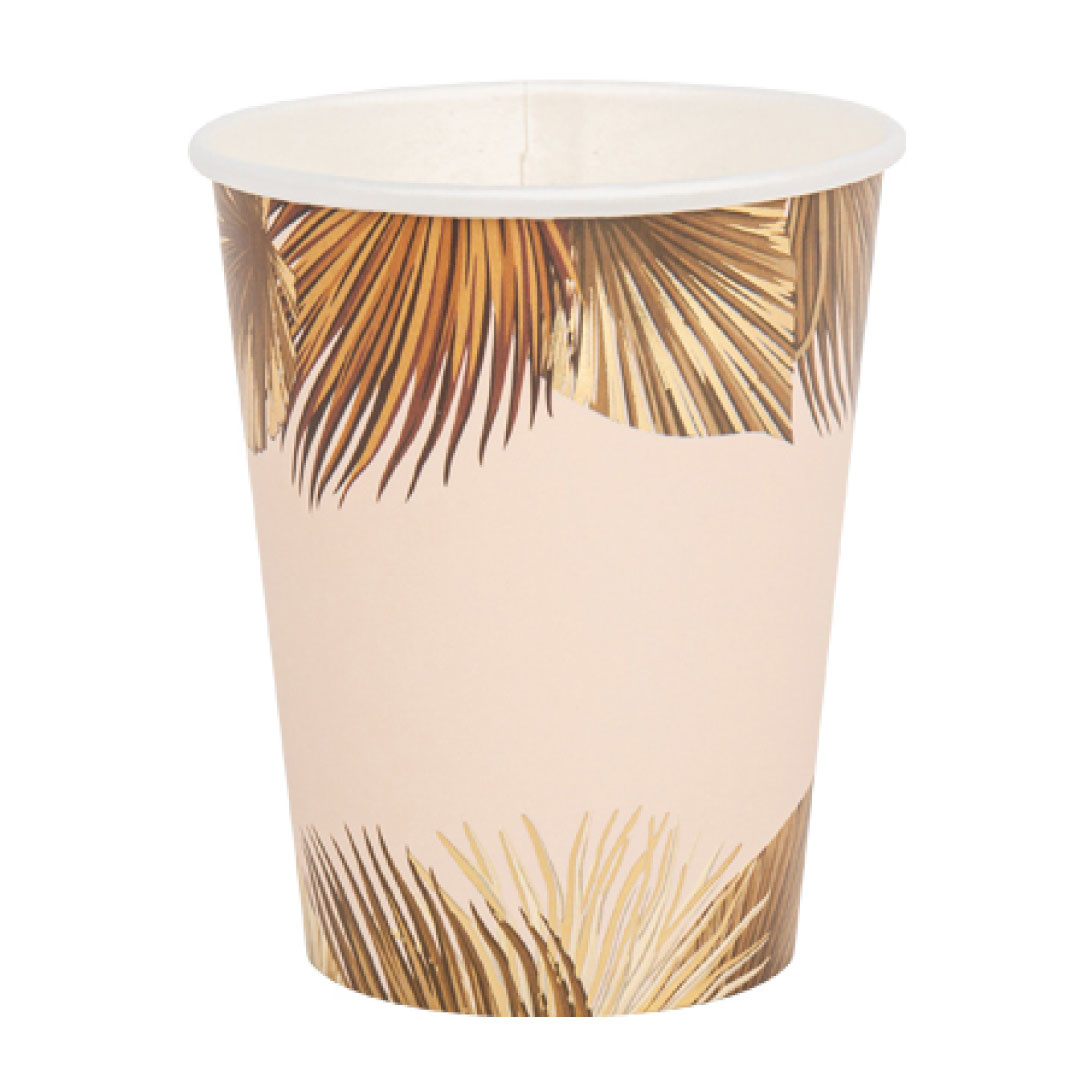 Bekertjes palm leaf (8st)