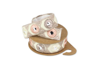 Plaklint met spiegels rose taupe en ivoor