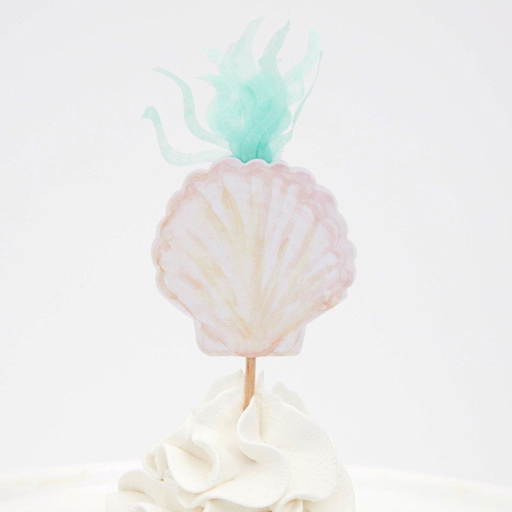 Cupcake kit Mermaids (48st) Meri Meri