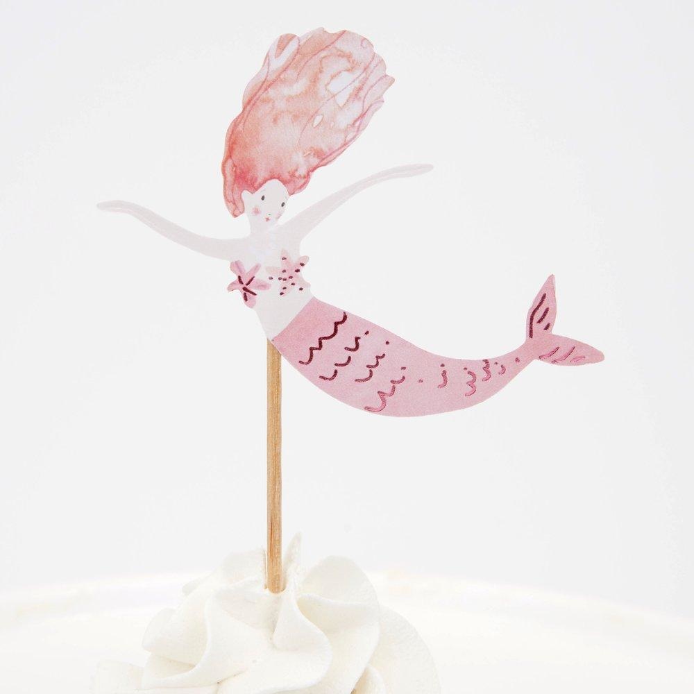 Cupcake kit Mermaids (48st) Meri Meri