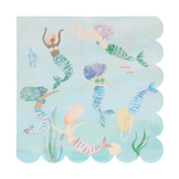 Servetten Mermaids (16st) Meri Meri