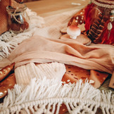 Tafelloper mousseline noisette (5M)