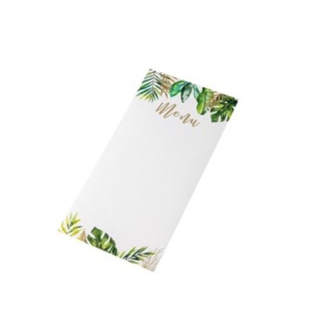 Menu kaarten tropical (10st)