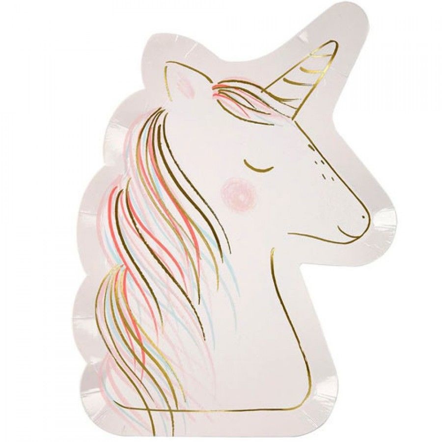 Bordjes Unicorn (8st) Meri Meri