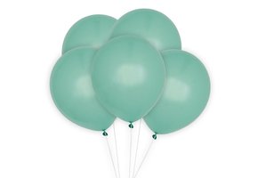 Ballonnen mint metallic (10st)