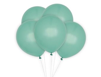 Ballonnen mint metallic (10st)