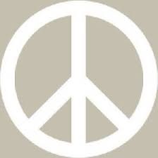 Papieren servetten peace (20st)