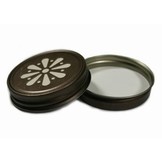 Mason Jar margriet deksel brons