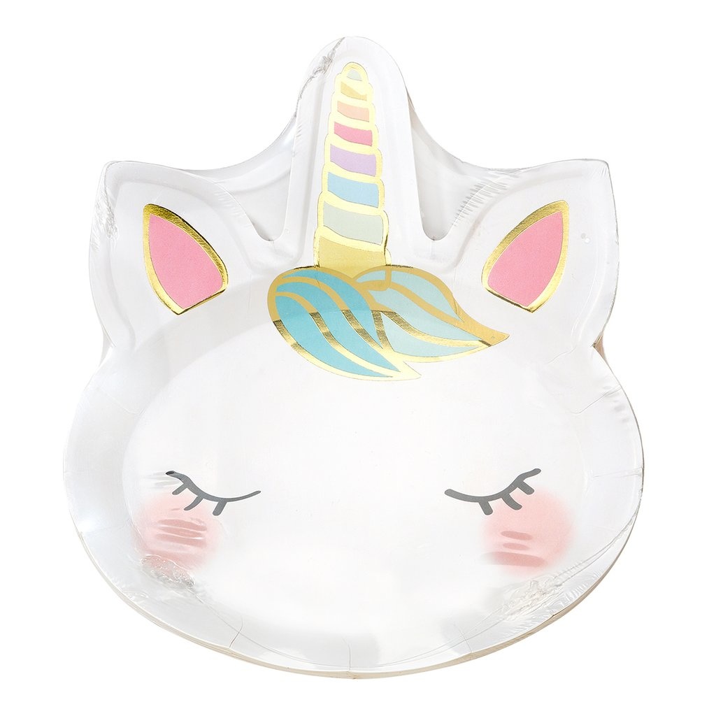 Unicorn bordjes (8st) Talking Tables