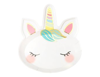 Unicorn bordjes (8st) Talking Tables