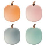 Pompoen borden Vintage Halloween (8st) Meri Meri