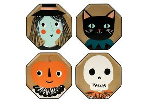 Gebaksbordjes Vintage Halloween (8st) Meri Meri