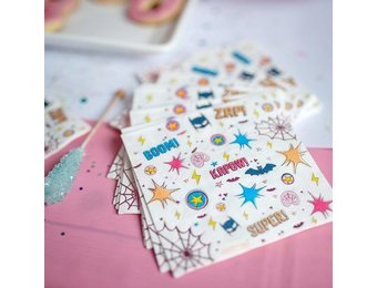 Super Hero Star servetten (20st) The Great Pretenders