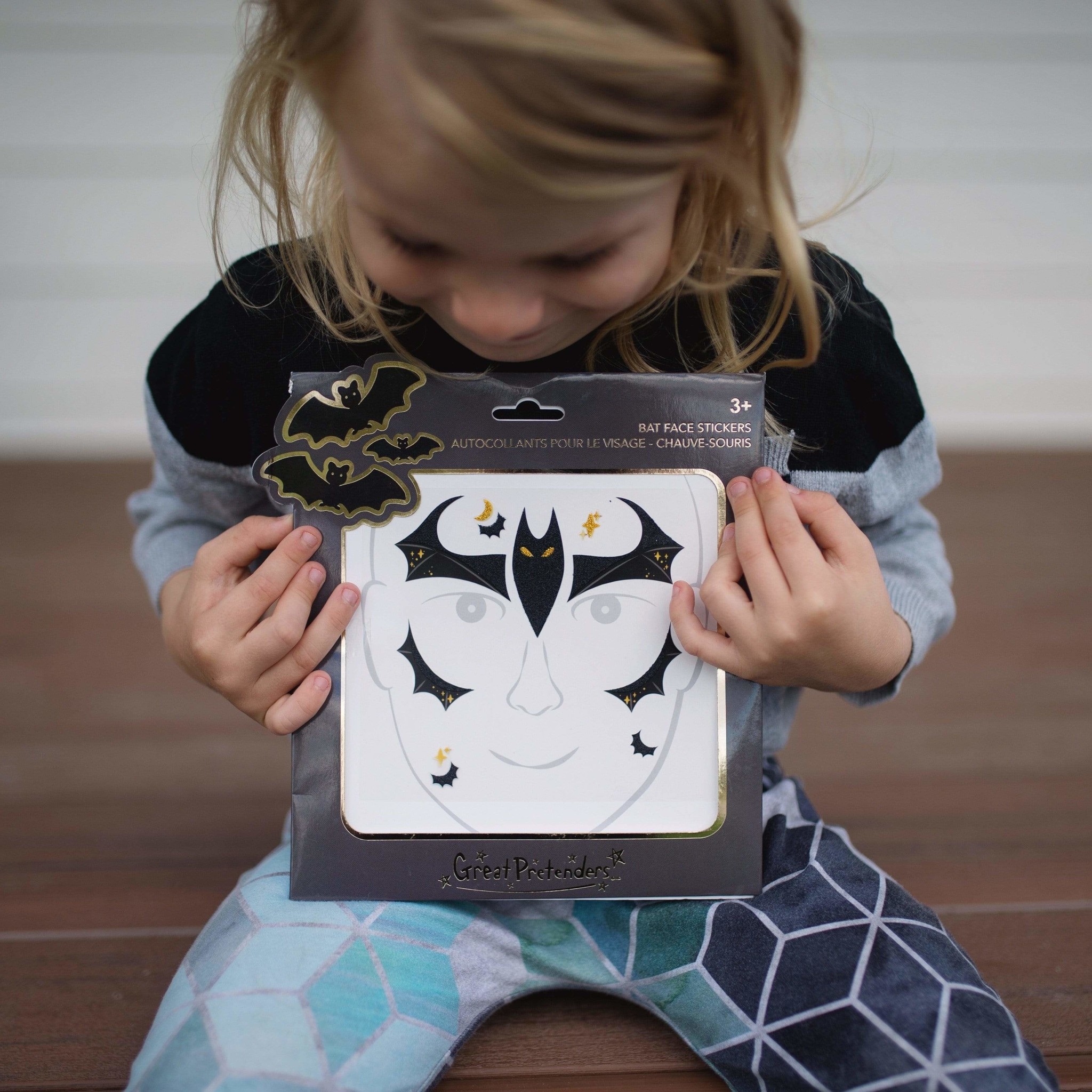 Gezichtsstickers Bat The Great Pretenders