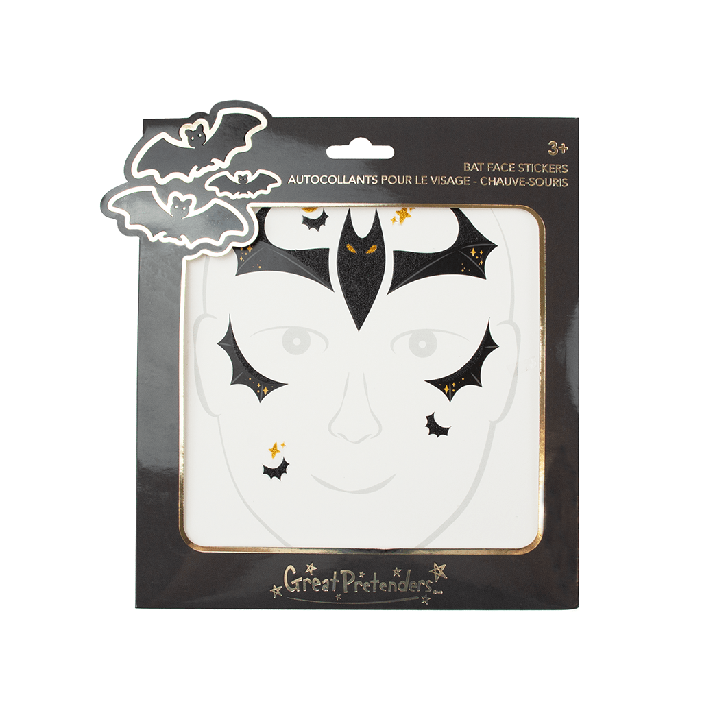 Gezichtsstickers Bat The Great Pretenders