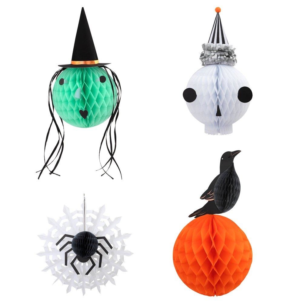 Honeycombs Vintage Halloween (4st) Meri Meri