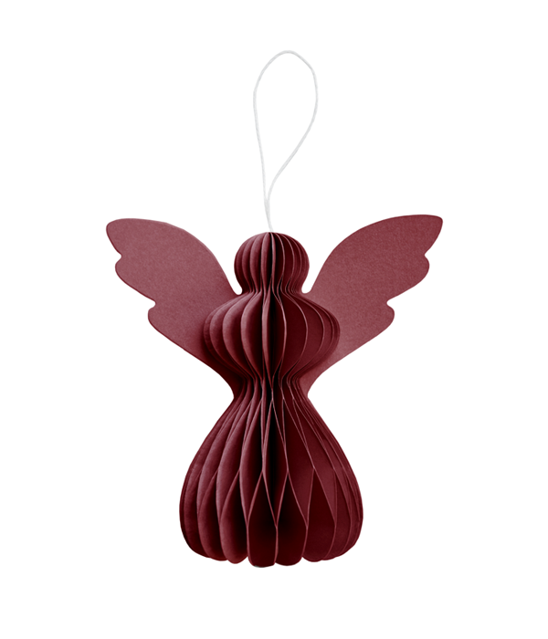 Kersthanger engel rood (5st)Delight Department