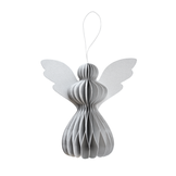 Kersthanger engel grijs (5st) Delight Department