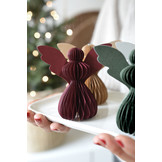 Kersthanger engel groen (5st) Delight Department