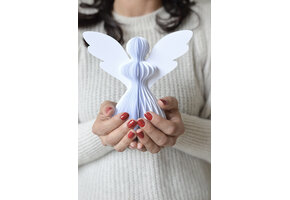 Kersthanger engel wit (medium) Delight Department