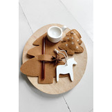 Servethouder vilt caramel Delight Department