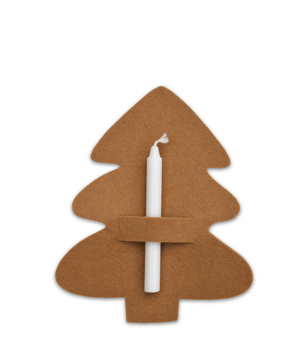 Servethouder vilt caramel Delight Department