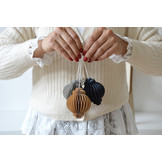 Kersthanger grijs (5st) Delight Department