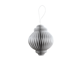 Kersthanger grijs (5st) Delight Department