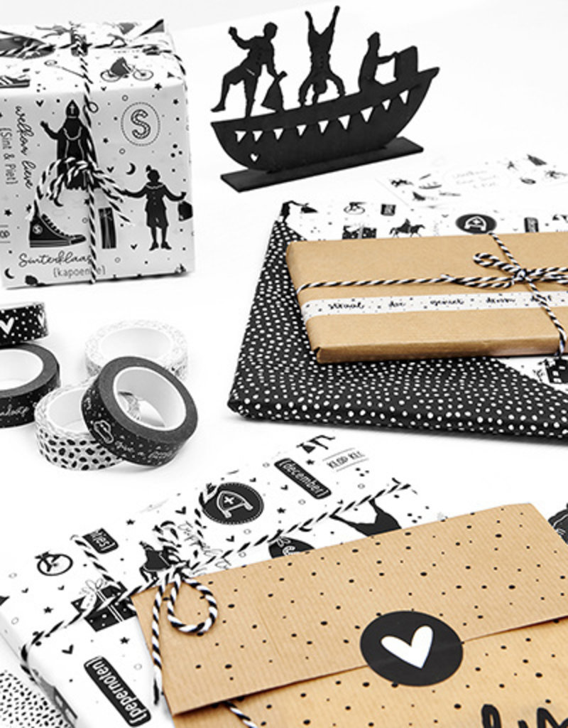 Sint set cadeaukaartjes + cadeaustickers (25st)