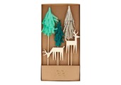 Cake toppers Woodland (5st) Meri Meri