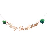 Merry Christmas hulst slinger (1.5M) Hootyballoo