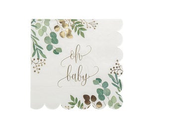 Servetten Oh Baby Botanical (16st)