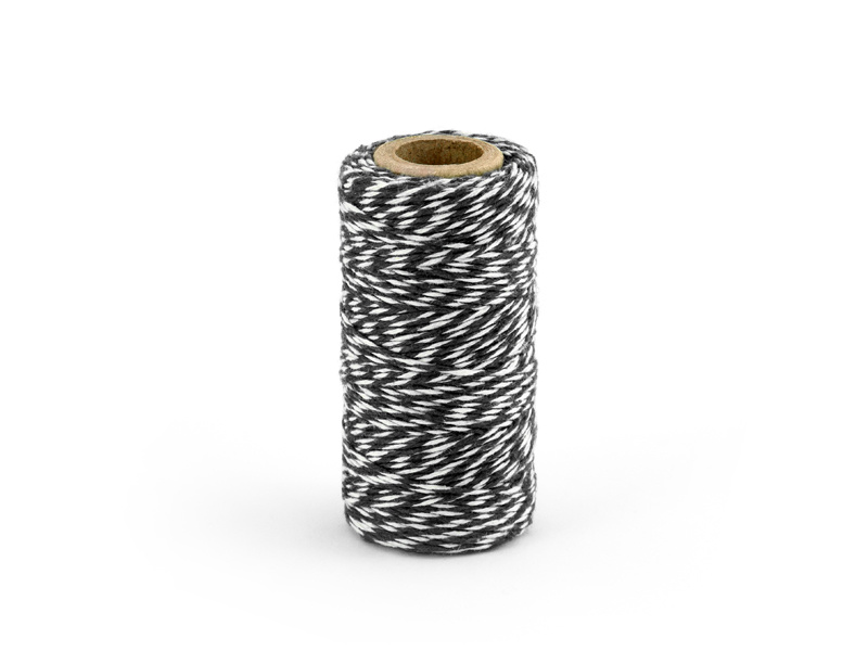 Bakers twine zwart (50 M)
