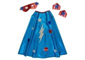 Superhero verkleedset blauw Meri Meri