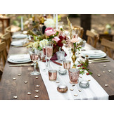 Confetti houten hartjes (50st)