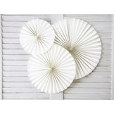 Waaiers off white (3st)