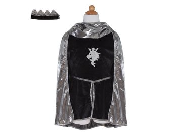 Verkleedset Ridder Zilver (3st) The Great Pretenders