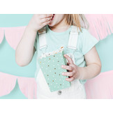 Popcorn bekers mint goud (6st)